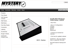 Tablet Screenshot of mysteryelectronics.com